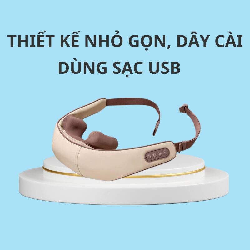 Máy Massage Cổ Vai Gáy 6D NECK Massager - Xoa Bóp Thư Giãn 9 may massage co 6d 1 2