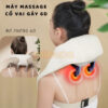 {Cao Cấp} Máy Đai Massage Cổ Vai Gáy 6D Cao Cấp Mô Phỏng Bàn Tay Người Massage Sâu Vào Huyệt Đạo, Kết Hợp Massage Nhiệt Giảm Đau Nhức Vai Gáy, Massage Đa Năng Toàn Cơ Thể, Quà Tặng Ông Bà Bố Mẹ, Được Chuyên Gia Khuyên Dùng, Xuất Xứ Nhật Bản, Mẫu Mới 2025... 22 may massage co 6d