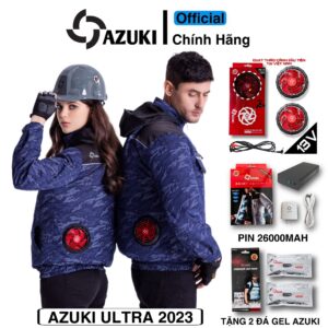 {Nhât Bản} Áo Điều Hòa AZUKI Nhật Bản Chính Hãng Quạt 13V Pin Lithium 26000mah Độ Bền Cao, Không Lo Chai Pin Hàng Fake, Siêu Mạnh Siêu Mát, Chống Nước, Dùng Liên Tục 9-25 Giờ, Tem Mác Hàng Chính Hãng, Dùng Môi Trường Lao Động Ngoài Trời, Quà Tặng Bố Mẹ Người Thân Mùa Nóng, Xuất Xứ Nhật Bản, Mẫu Mới 2025... 9 348593295 238270245801803 3908615512555576329 n