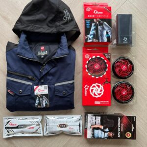 {Nhât Bản} Áo Điều Hòa AZUKI Nhật Bản Chính Hãng Quạt 13V Pin Lithium 26000mah Độ Bền Cao, Không Lo Chai Pin Hàng Fake, Siêu Mạnh Siêu Mát, Chống Nước, Dùng Liên Tục 9-25 Giờ, Tem Mác Hàng Chính Hãng, Dùng Môi Trường Lao Động Ngoài Trời, Quà Tặng Bố Mẹ Người Thân Mùa Nóng, Xuất Xứ Nhật Bản, Mẫu Mới 2025... 13 422681495 1567407097415624 583987352182171485 n