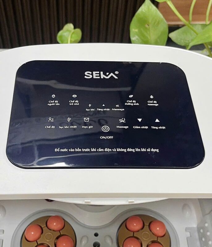 Bồn Ngâm Chân Massage SEKA SKG245 - Con Lăn Xoa Bóp, Giữ Ấm Nước, Gấp Gọn 13 bon ngam chan seka 1 1