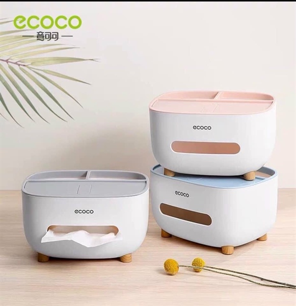 Hộp Đựng Khăn Giấy Để Bàn Ecoco E2009 Cao Cấp, Siêu Bền Đa Năng 7 hop dung giay an de ban 1