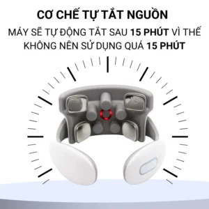 {Cao Cấp} Máy Massage Cổ Vai Gáy 4D Xung Điện Thông Minh Nhật Bản, Chườm Nóng 42 độ, Hỗ Trợ Điều Trị Đau Vai Gáy, Mỏi Cổ, Giải Tỏa Căng Thẳng, Stress, Người Làm Văn Phòng, Quà Tặng Ông Bà Cha Mẹ Người Thân Yêu, Xuất Xứ Nhật Bản. 6 may massage co 4d 6