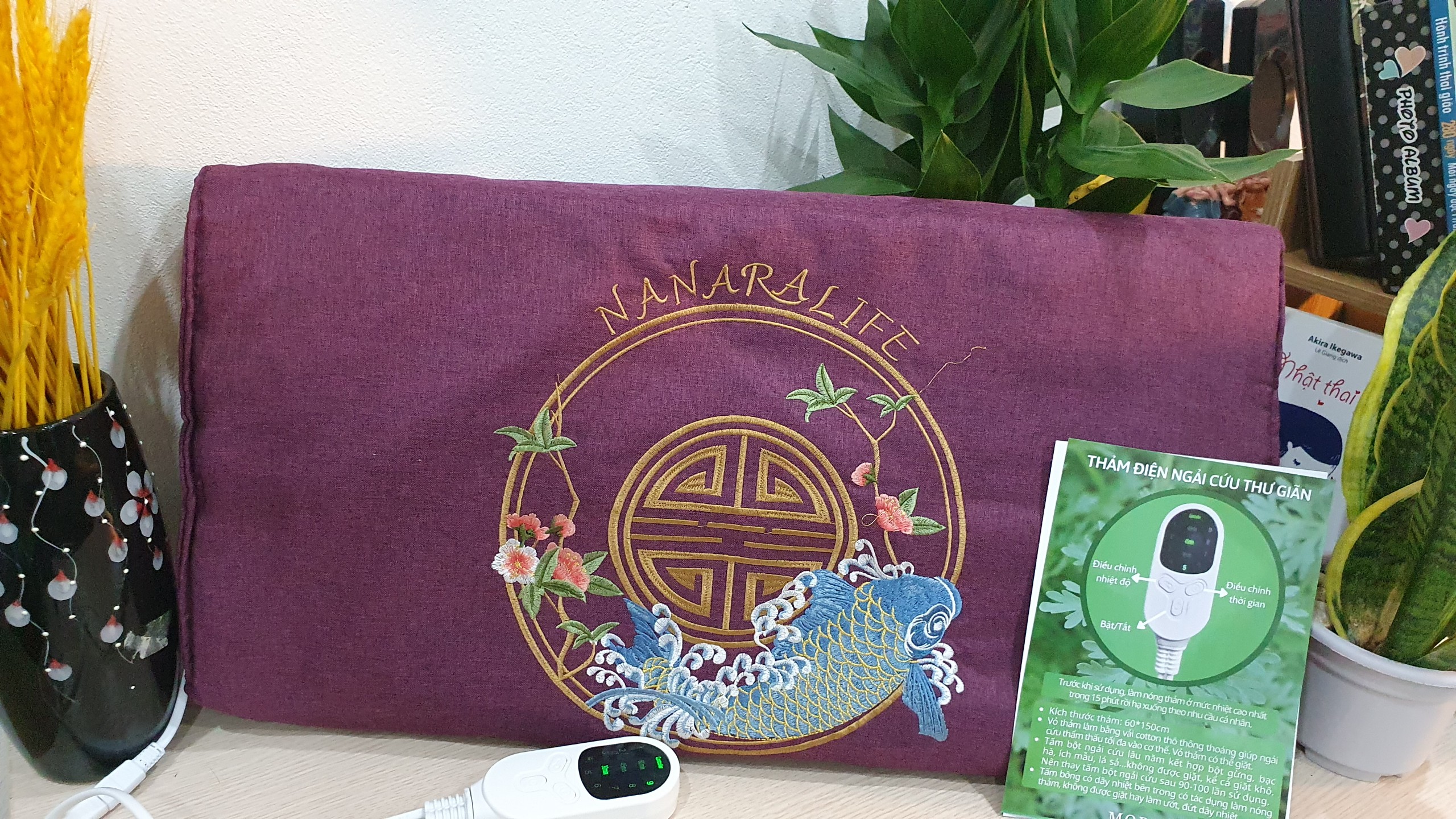 {Cao Cấp} Thảm Đệm Điện Ngải Cứu Đông Y Thảo Dược Morita Nhật Bản, Chính Hãng Loại Dày, Sưởi Ấm, Đau Mỏi Vai Gáy, Nhức Mỏi Xương Khớp, Khí Huyết Lưu Thông, Người Già Đau Mỏi Xương Khớp, Phụ Nữ Sau Sinh, Ngồi Làm Việc Văn Phòng, Quà Tặng Ông Bà Bố Mẹ, Quý Đối Tác, Dùng Quanh Năm, Mẫu Mới 2025 6 z3062279079566 7c6d8c8e96e61fea666e259640d8061a