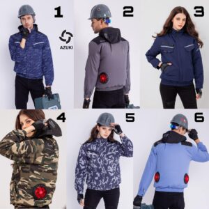 Áo Điều Hòa AZUKI Nhật Bản Xanh Than Chính Hãng Quạt 13V Pin Lithium 26000mah Độ Bền Cao, Không Lo Chai Pin Hàng Fake,Siêu Mạnh Siêu Mát, Chống Nước, Dùng Liên Tục 9-25 Giờ, Quà Tặng Bố Mẹ Người Thân Mùa Nóng, Xuất Xứ Nhật Bản. 5 428616019 406286302081756 5180410777740270007 n