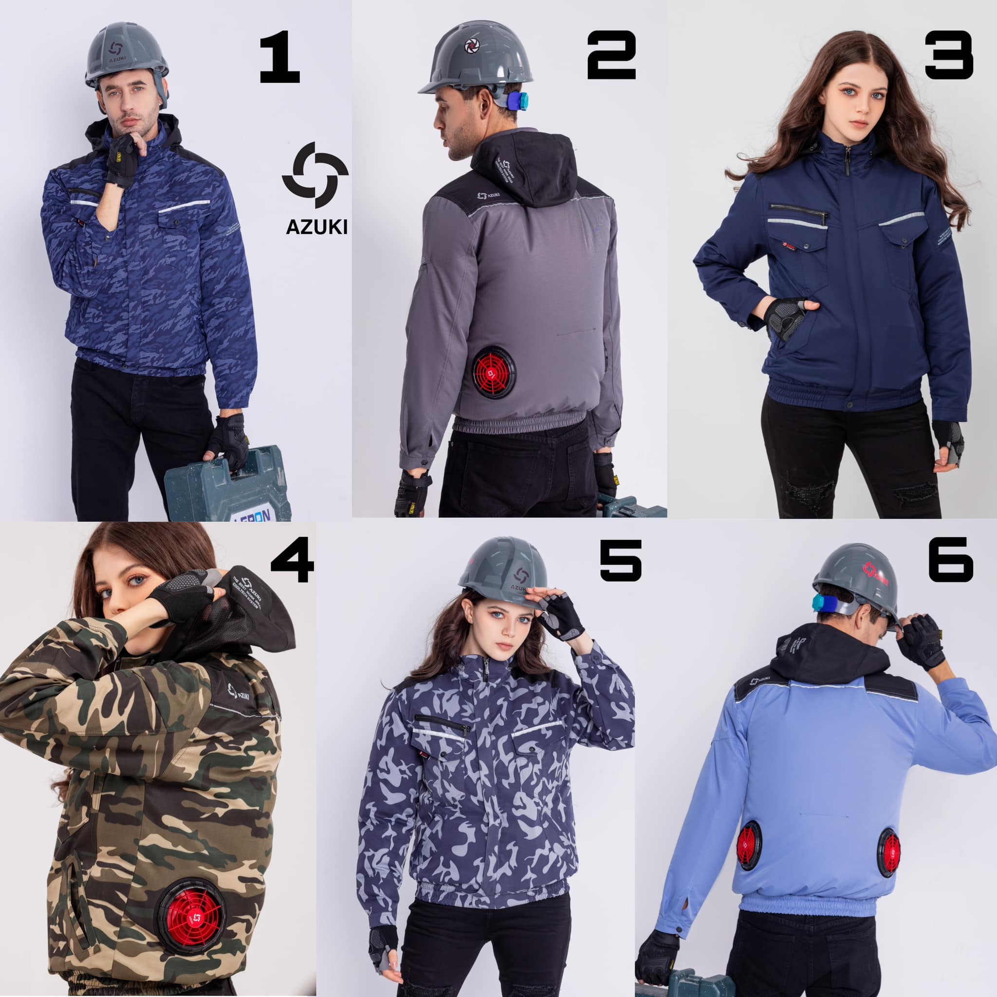 Áo Điều Hòa AZUKI Nhật Bản Xanh Than Chính Hãng Quạt 13V Pin Lithium 26000mah Độ Bền Cao, Không Lo Chai Pin Hàng Fake,Siêu Mạnh Siêu Mát, Chống Nước, Dùng Liên Tục 9-25 Giờ, Quà Tặng Bố Mẹ Người Thân Mùa Nóng, Xuất Xứ Nhật Bản. 3 428616019 406286302081756 5180410777740270007 n