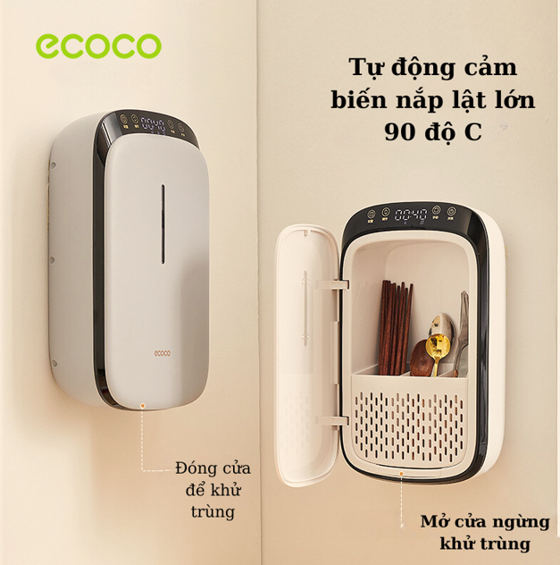 {Cao Cấp} Máy Sấy Khử Trùng Đũa Thìa Ecoco Chính Hãng Tiệt Trùng Tia UV Tiêu Diệt 99,99% Vi Khuẩn Trên Đũa Thìa, Cảm Biến Thông Minh, Tự Động Sấy Khô Tiệt Trùng, Quà Tặng Gia Đình Người Thân Yêu... 6 Screenshot 2024 06 27 150750