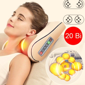 {Chính Hãng} Gối Máy Massage Hồng Ngoại Cổ Vai Gáy Lưng Đa Năng Cao Cấp, Giúp Mát Xa Cổ, Lưng, Đùi, Tay Chân, Giảm Đau Mỏi, Đau Nhức, Quà Biếu Người Thân Vợ Yêu, Bố Mẹ Ông Bà, Xuất Xứ Nhật Bản, Mẫu Mới 2025... 10 Screenshot 2024 07 23 153411