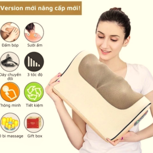 {Chính Hãng} Gối Máy Massage Hồng Ngoại Cổ Vai Gáy Lưng Đa Năng Cao Cấp, Giúp Mát Xa Cổ, Lưng, Đùi, Tay Chân, Giảm Đau Mỏi, Đau Nhức, Quà Biếu Người Thân Vợ Yêu, Bố Mẹ Ông Bà, Xuất Xứ Nhật Bản, Mẫu Mới 2025... 11 Screenshot 2024 07 23 153515