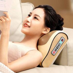 {Chính Hãng} Gối Máy Massage Hồng Ngoại Cổ Vai Gáy Lưng Đa Năng Cao Cấp, Giúp Mát Xa Cổ, Lưng, Đùi, Tay Chân, Giảm Đau Mỏi, Đau Nhức, Quà Biếu Người Thân Vợ Yêu, Bố Mẹ Ông Bà, Xuất Xứ Nhật Bản, Mẫu Mới 2025... 8 goi massage co vai gay 4