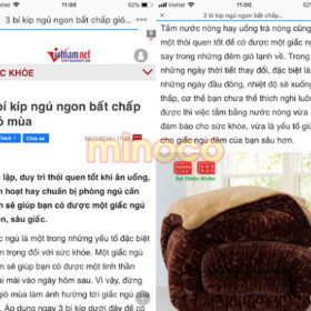 chan long cuu tren bao vietnamnet