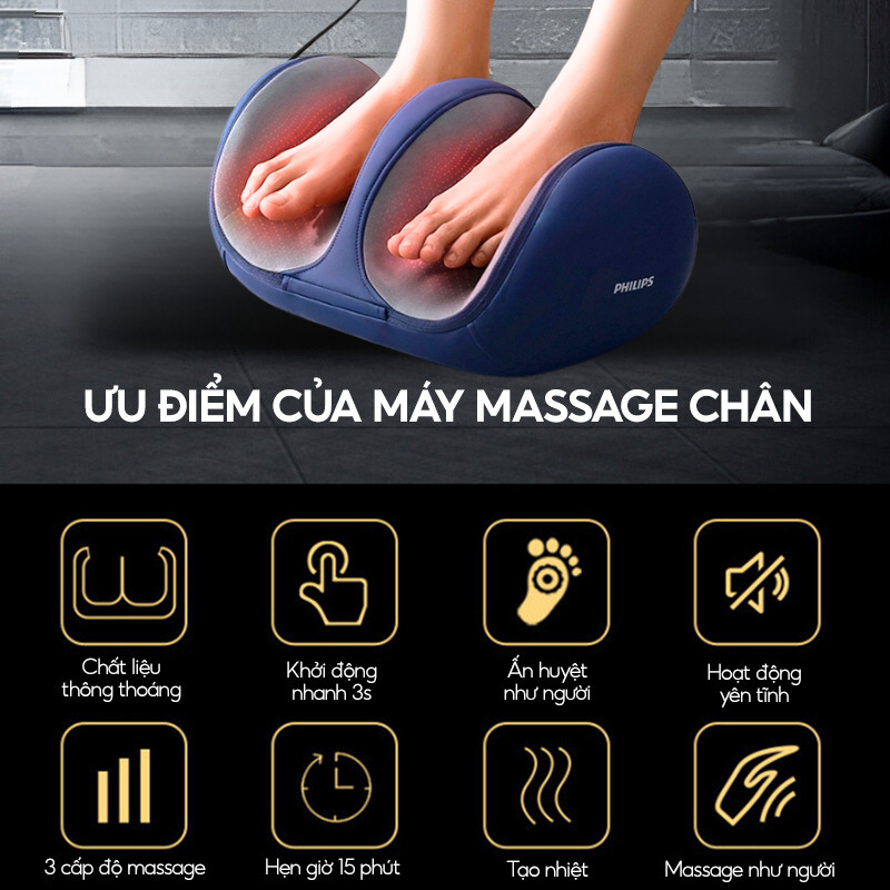 {Cao Cấp} Máy Massage Chân 3D Bấm Huyệt Thế Hệ Mới, Đa Chế Độ Massage Chườm Ấm Hiệu Quả Massage Đa Vùng Chườm Nóng, Quà Tặng Gia Đình Ông Bà Bố Mẹ Người Thân Yêu, Xuất Xứ Nhật Bản, Mẫu Mới 2025... 4 may massage chan bam huyet 7