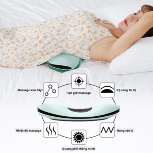 Máy Massage Lưng Lumbar Massager ST1202 Hồng Ngoại 11 may massage lung 5
