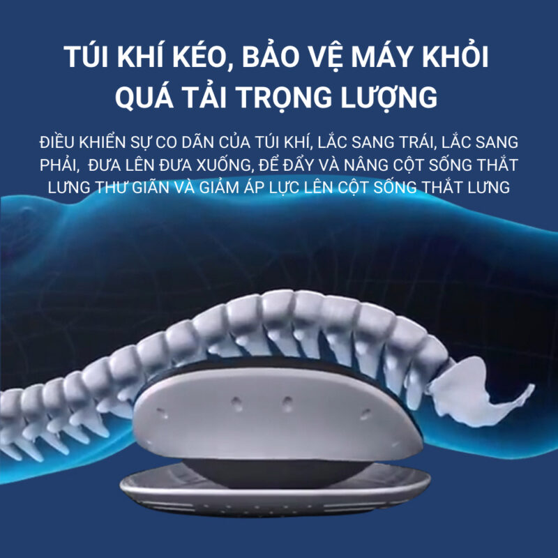 Máy Massage Lưng Lumbar Massager ST1202 Hồng Ngoại 20 may massage lung 6