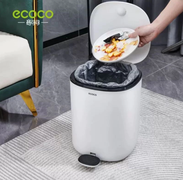 {Cao Cấp} Thùng Đựng Rác Thông Minh Ecoco 11L, 2 Chế Độ Nắp Mở Tiện Lợi, Sang Trọng Làm Đẹp Cho Không Gian Nhà Bạn, Được Nhiều Khách Hàng Tin Dùng, Mẫu Mới 2025... 3 Screenshot 2024 10 19 110401