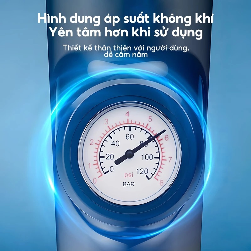 Dụng cụ Thông Tắc Bồn Cầu Khí Nén Mifan Đa Năng - Khí Nén 8kg Áp Lực Cao 4 in 1 3 sung thong bon cau 11 1