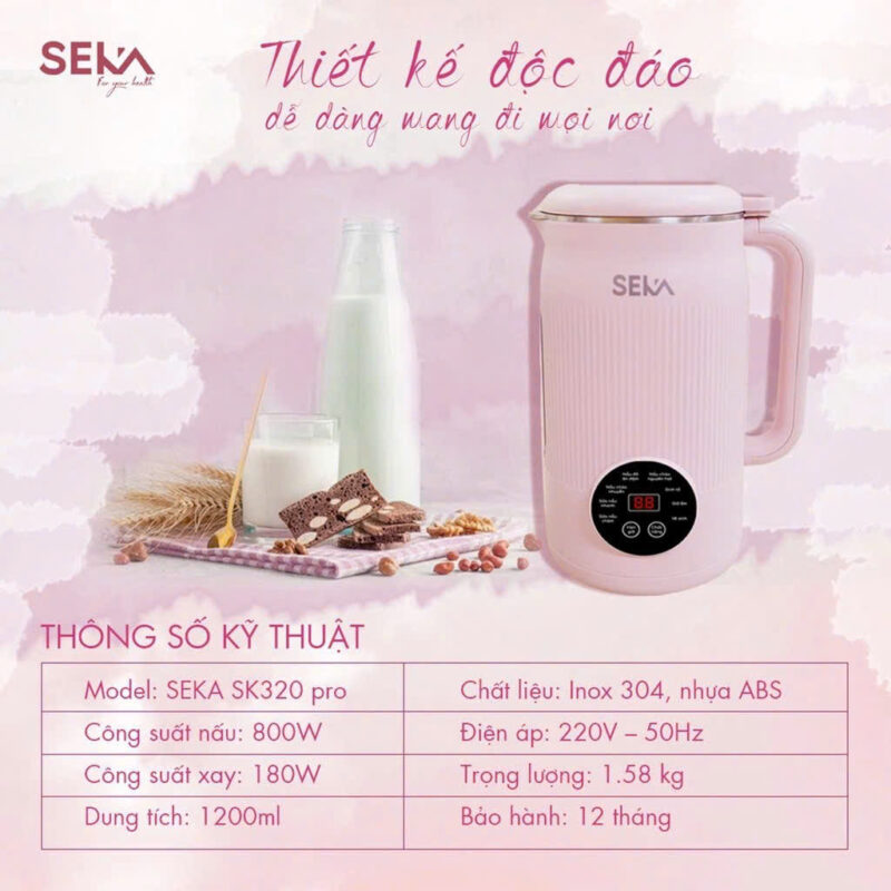 May lam sua hat seka sk320 pro 2