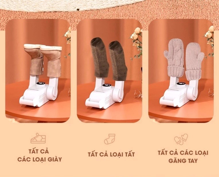 Máy Sấy Giày SOKANY KLS04 Khử Mùi Giày Tất Găng Tay Bằng Công Nghệ Tia UV 10 may say giay sokany 4 1