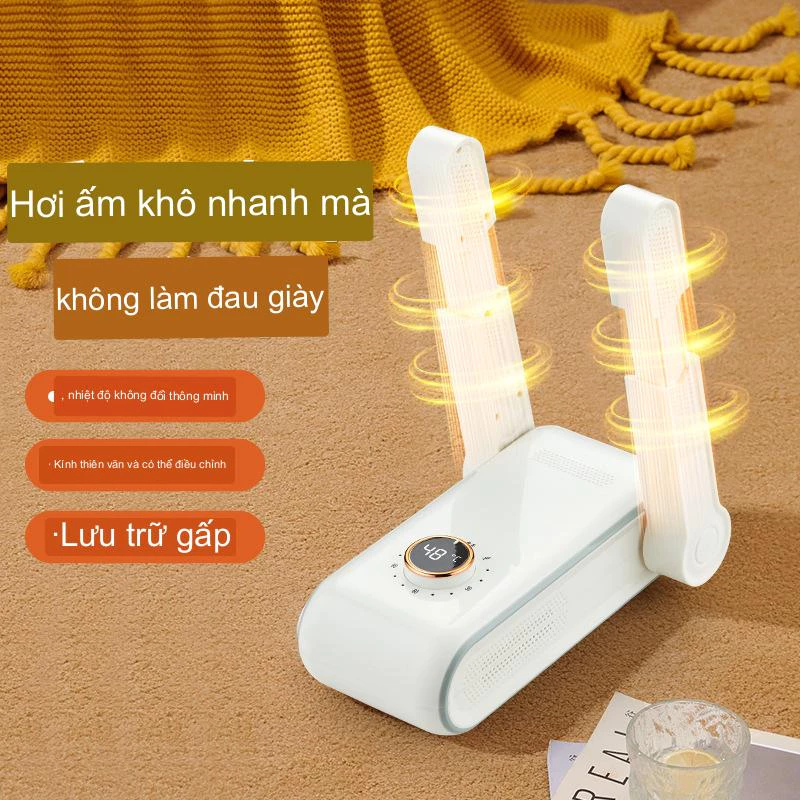 {Chính Hãng} Máy Sấy Giày SOKANY Khử Mùi Giày Tất Găng Tay Bằng Công Nghệ Tia UV, Tỏa Nhiệt Giúp Làm Khô Nhanh, Khử Mùi Thông Minh, Được Nhiều Khách Hàng Tin Dùng, Mẫu Mới 2025. 2 may say giay sokany