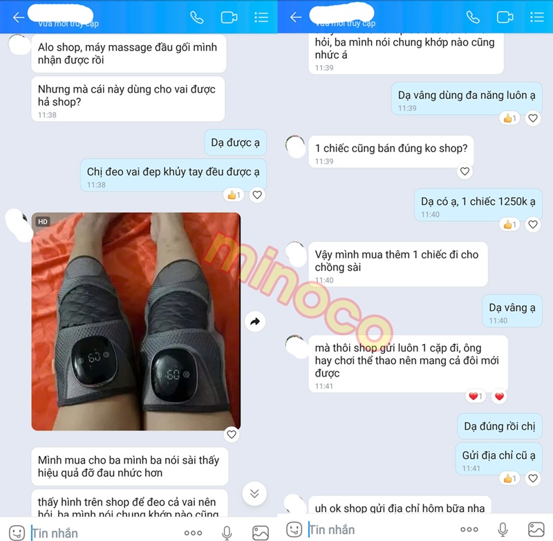 Máy Massage Đầu Gối MuseLove Nhiệt Ấm Đa Chức Năng 13 may massage dau goi 10 1