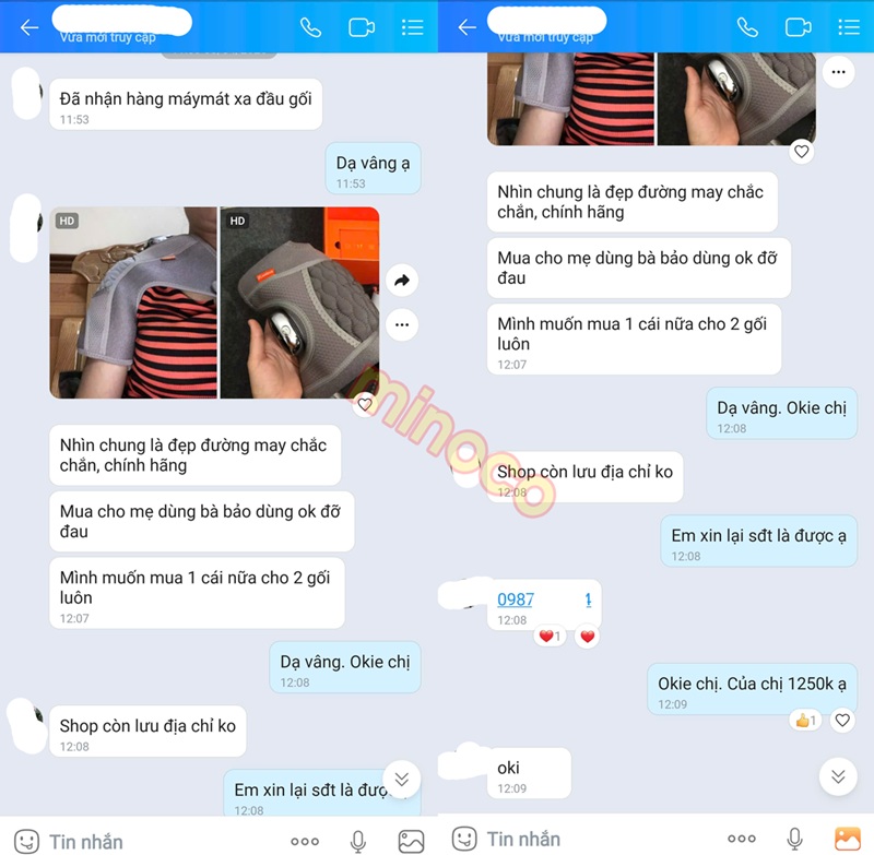 Máy Massage Đầu Gối MuseLove Nhiệt Ấm Đa Chức Năng 14 may massage dau goi 11