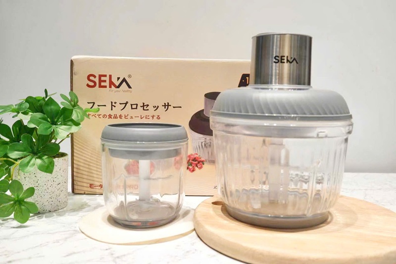 Máy Xay Thịt Đa Năng SEKA SK2287 Công Suất Mạnh Lưỡi Dao Inox 2 may xay thit seka 5